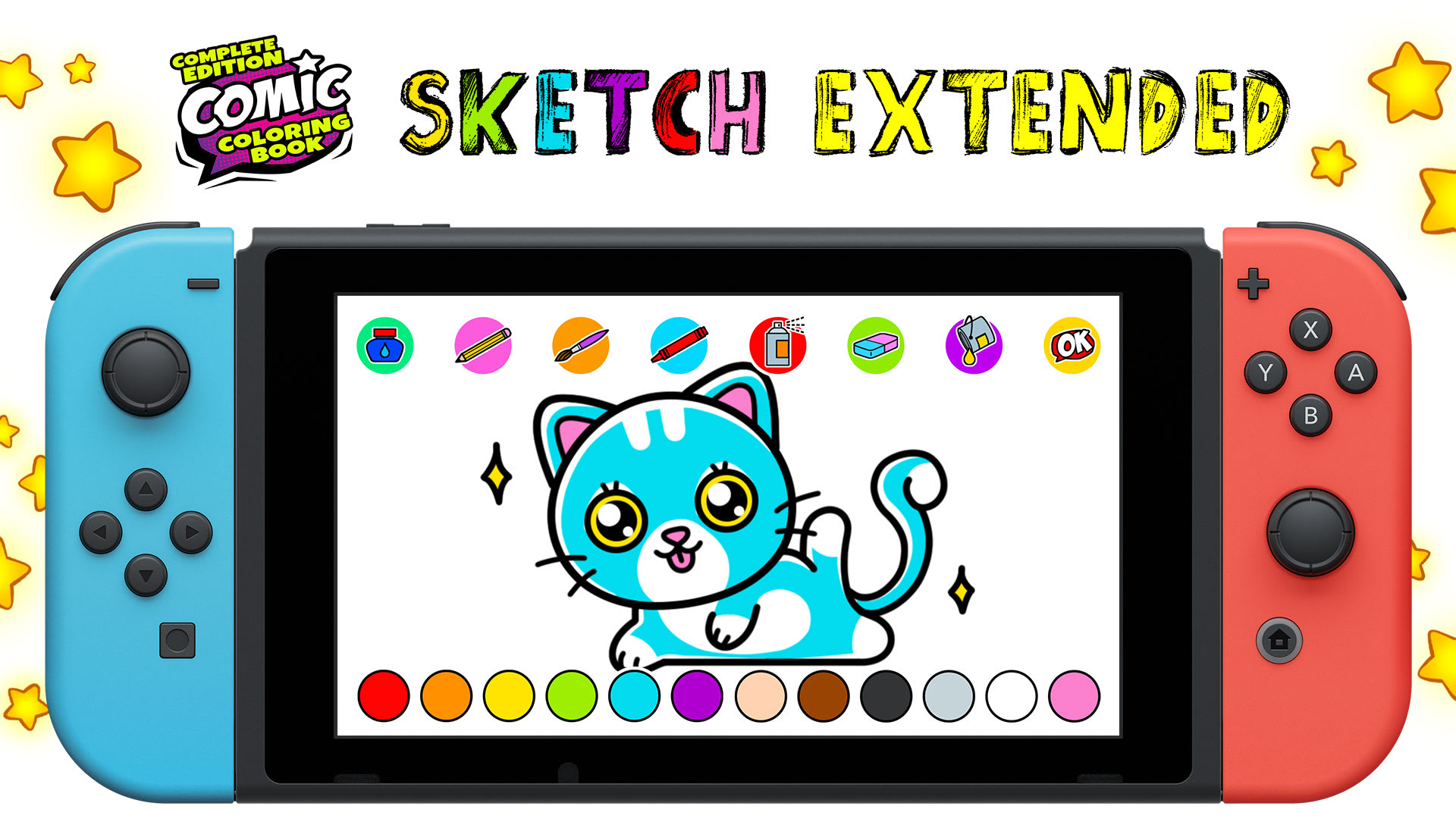 Comic Coloring Book Complete Edition: SKETCH Extended