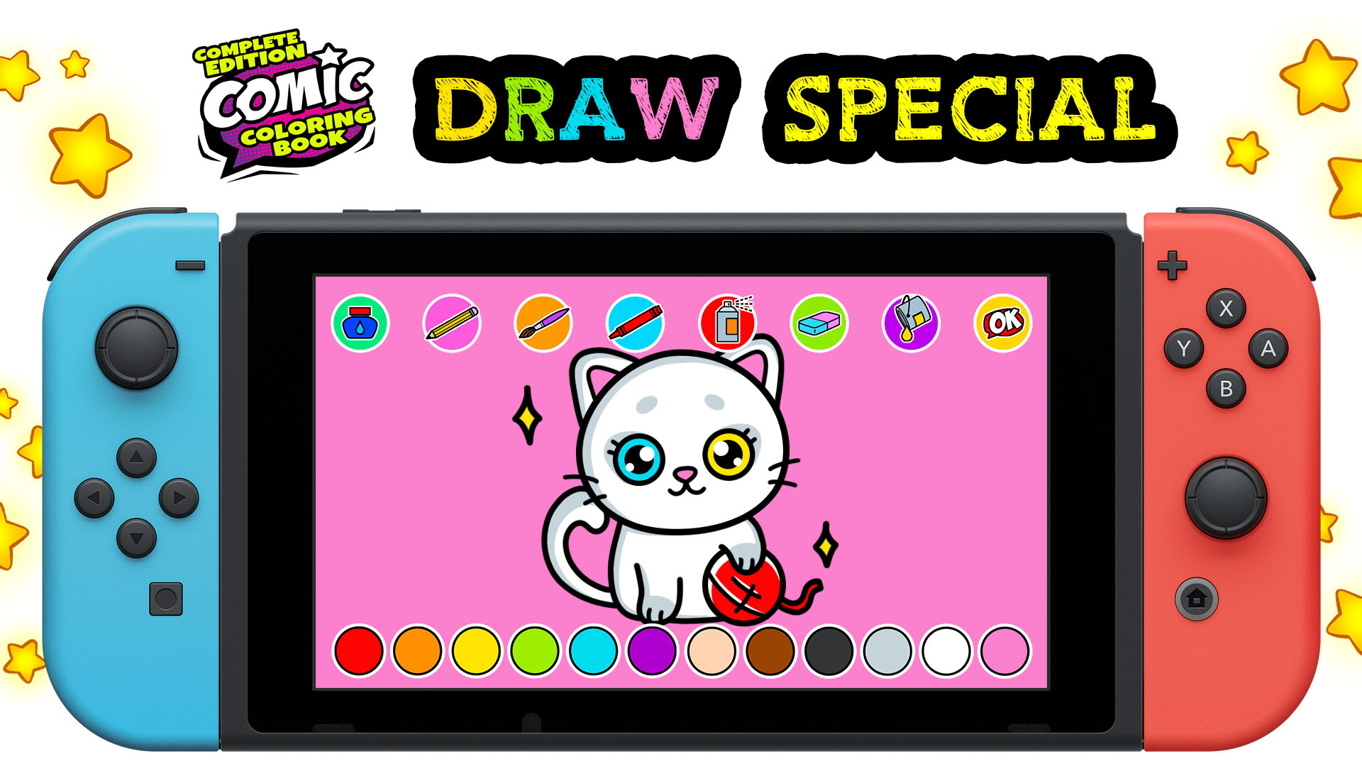 Comic Coloring Book Complete Edition: DRAW Special