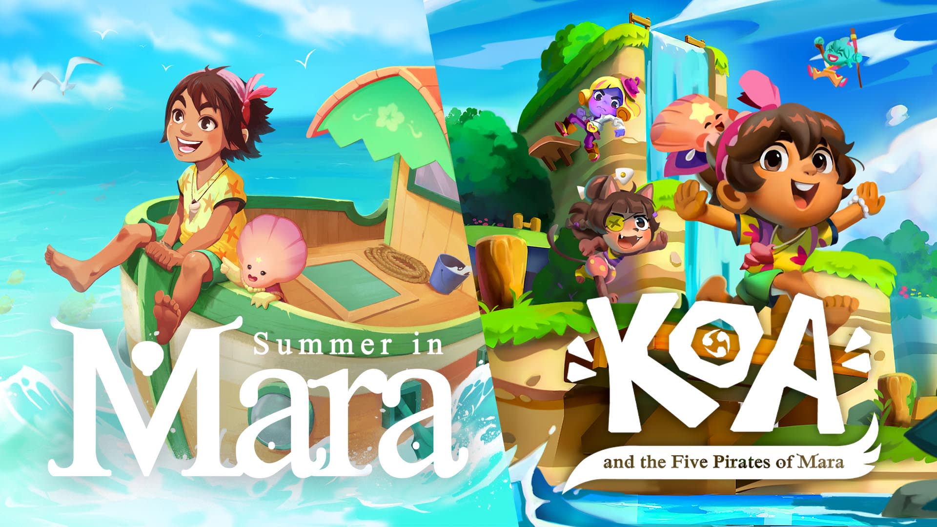Summer in Mara + Koa and the Five Pirates of Mara