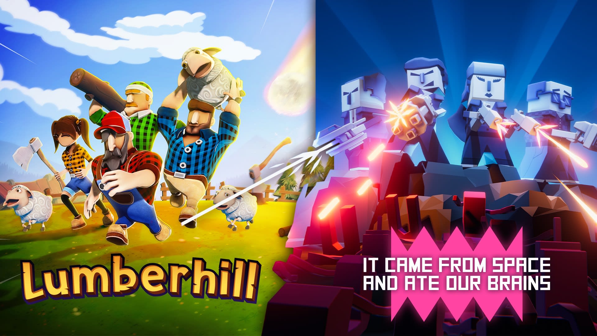 Lumberhill + It came from space and ate our brains