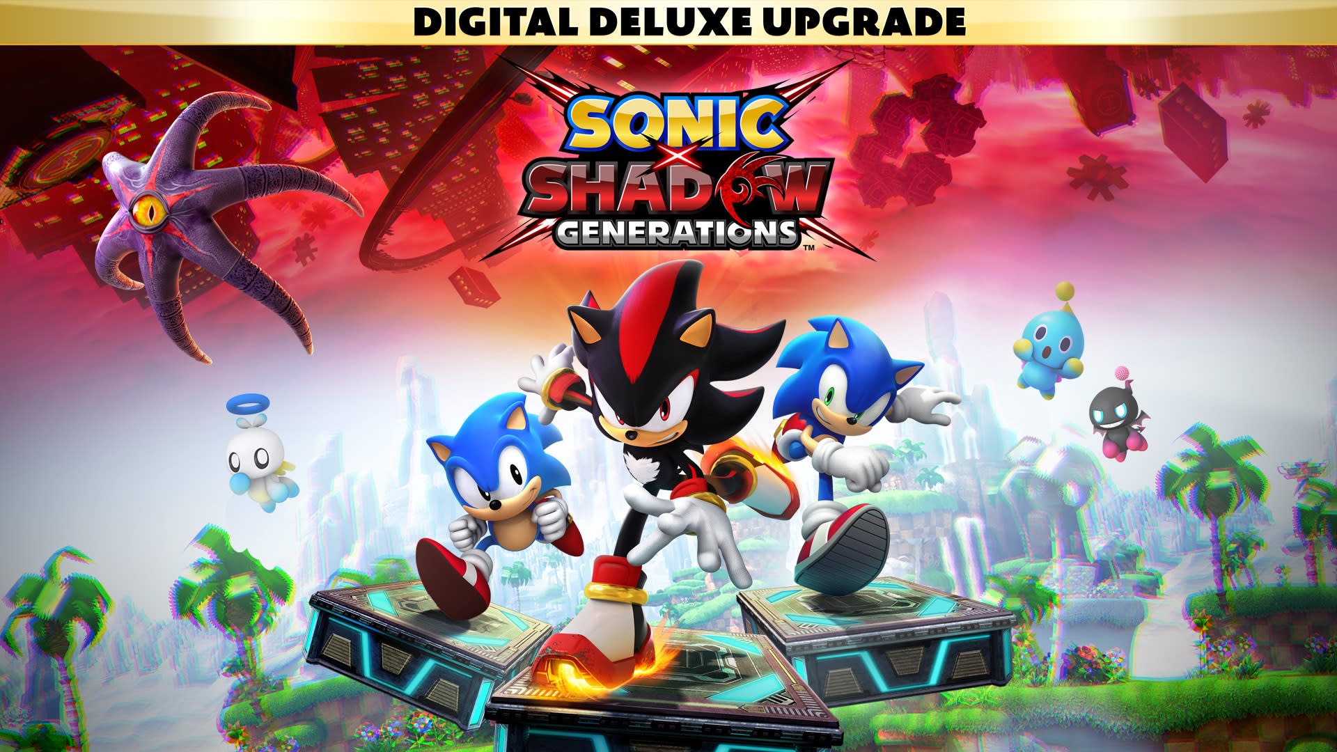 SONIC X SHADOW GENERATIONS: Atualização Digital Deluxe