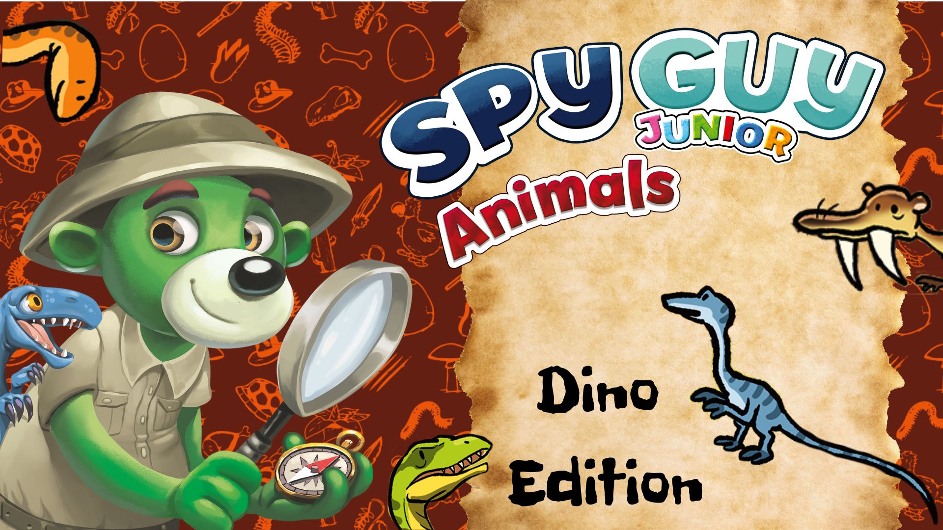 Spy Guy Animals Dino Edition