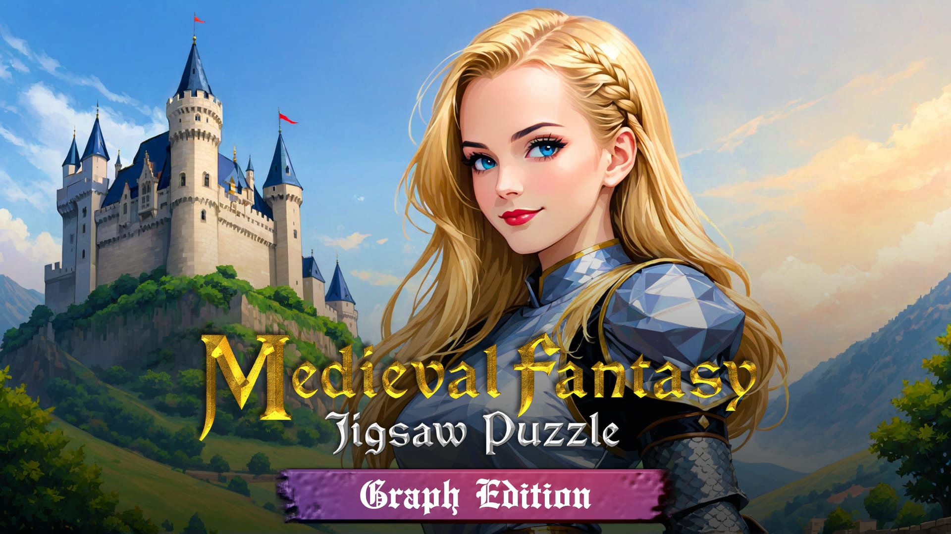 Medieval Fantasy: Jigsaw Puzzle Graph Edition