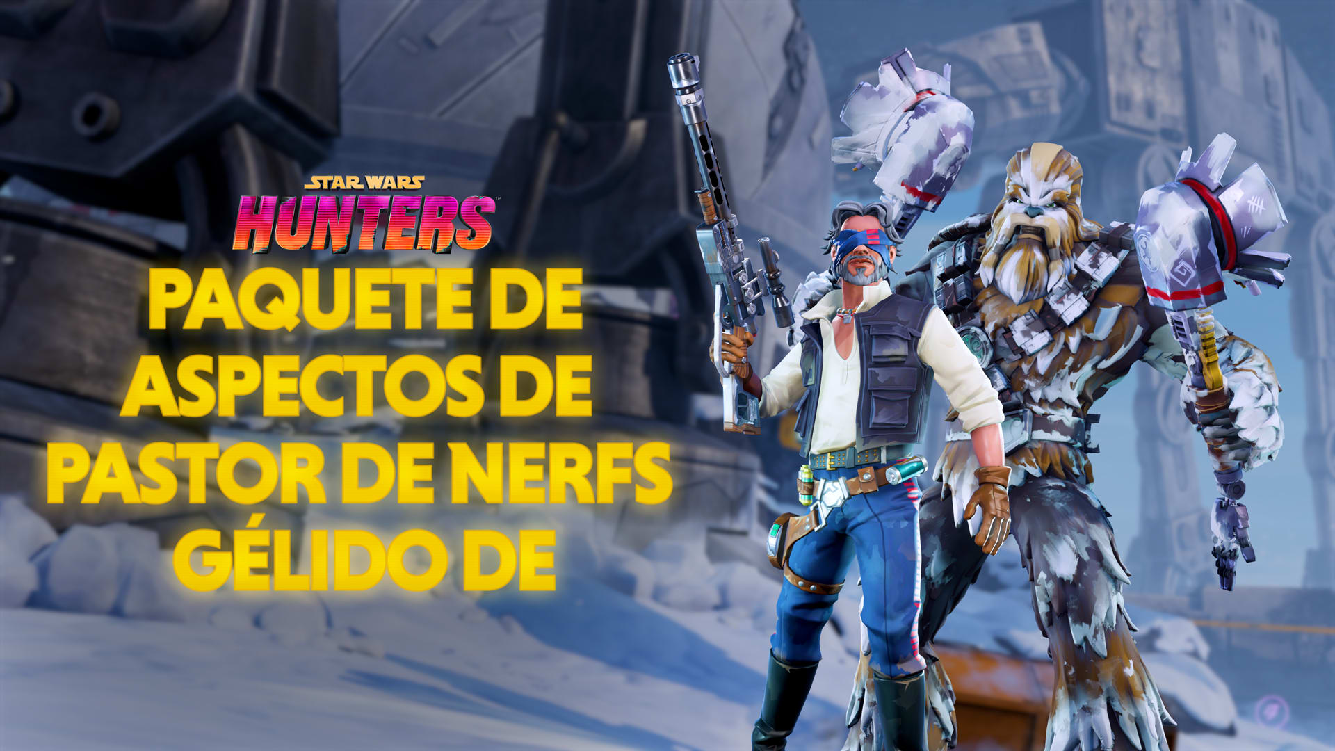 Paquete de aspectos de pastor de nerfs gélido de STAR WARS: Hunters™