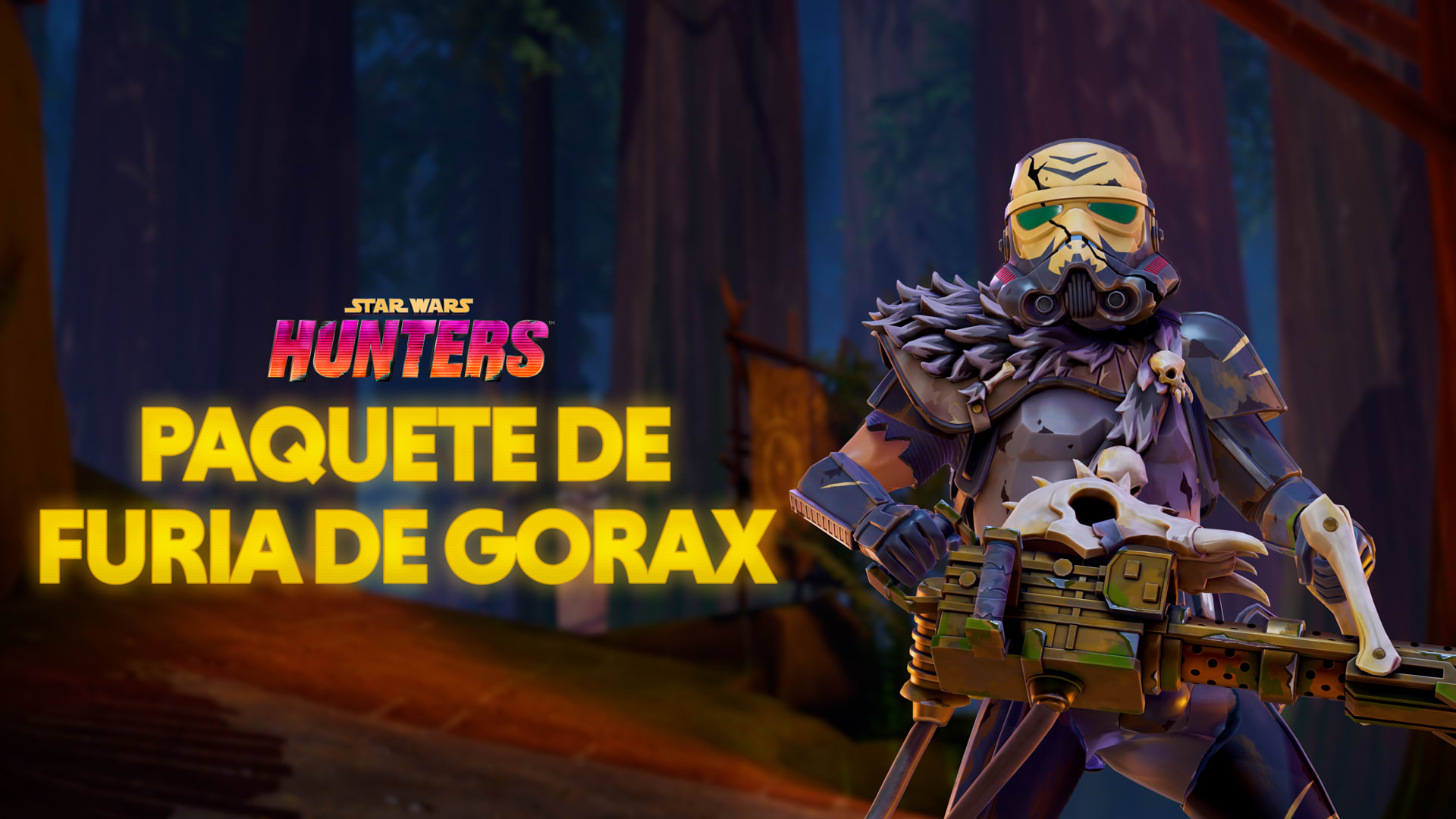 Paquete de aspectos de furia de gorax de STAR WARS: Hunters™