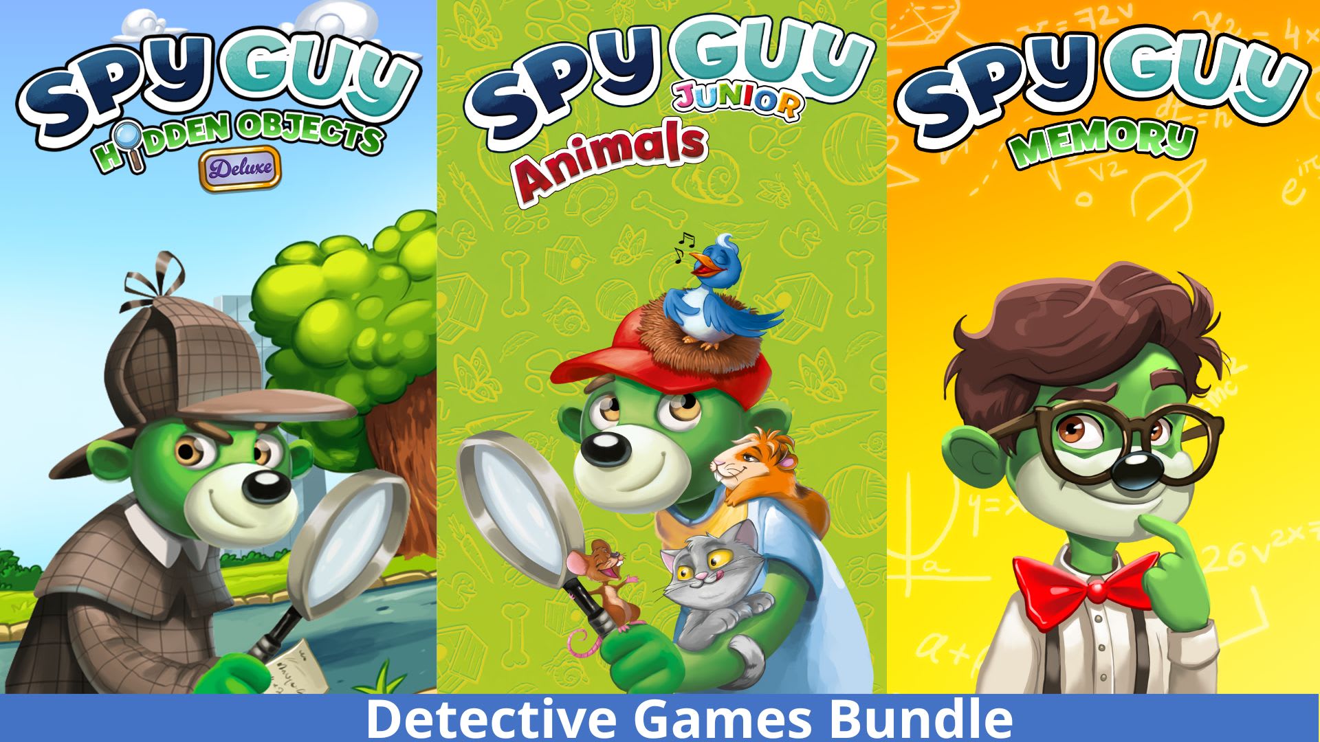 Spy Guy: Detective Games Bundle (3 in 1)