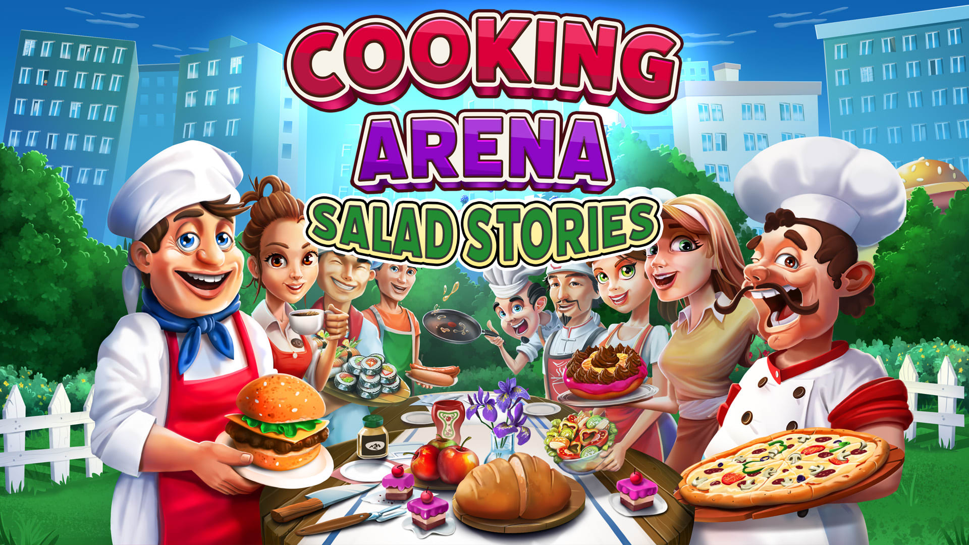 Cooking Arena Salad Stories