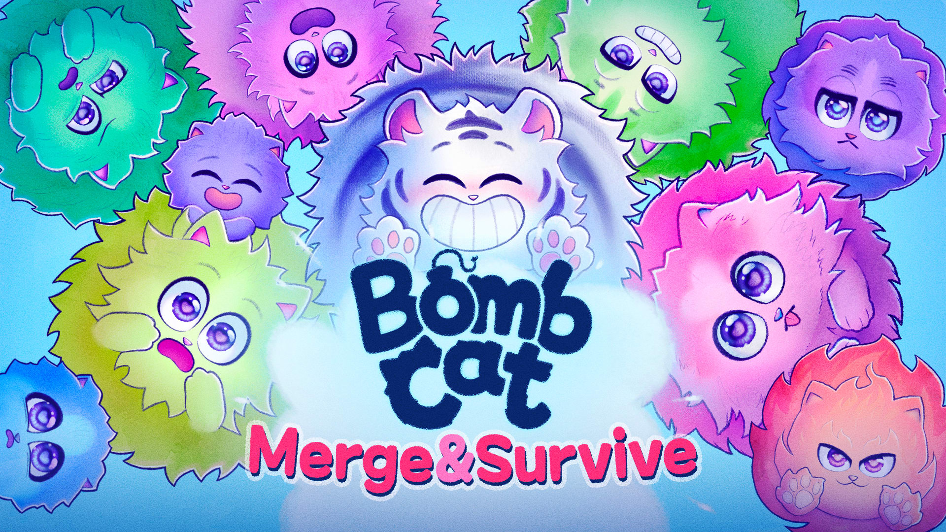 Bomb Cat Merge&Survive