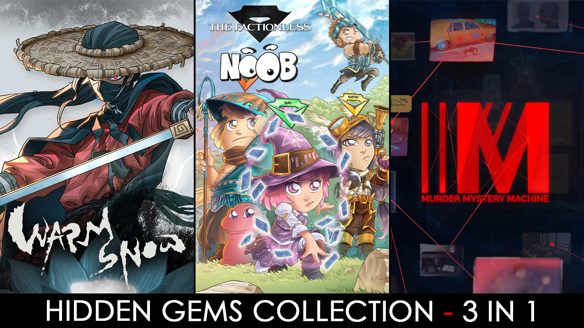 Hidden Gems Collection - 3 in 1