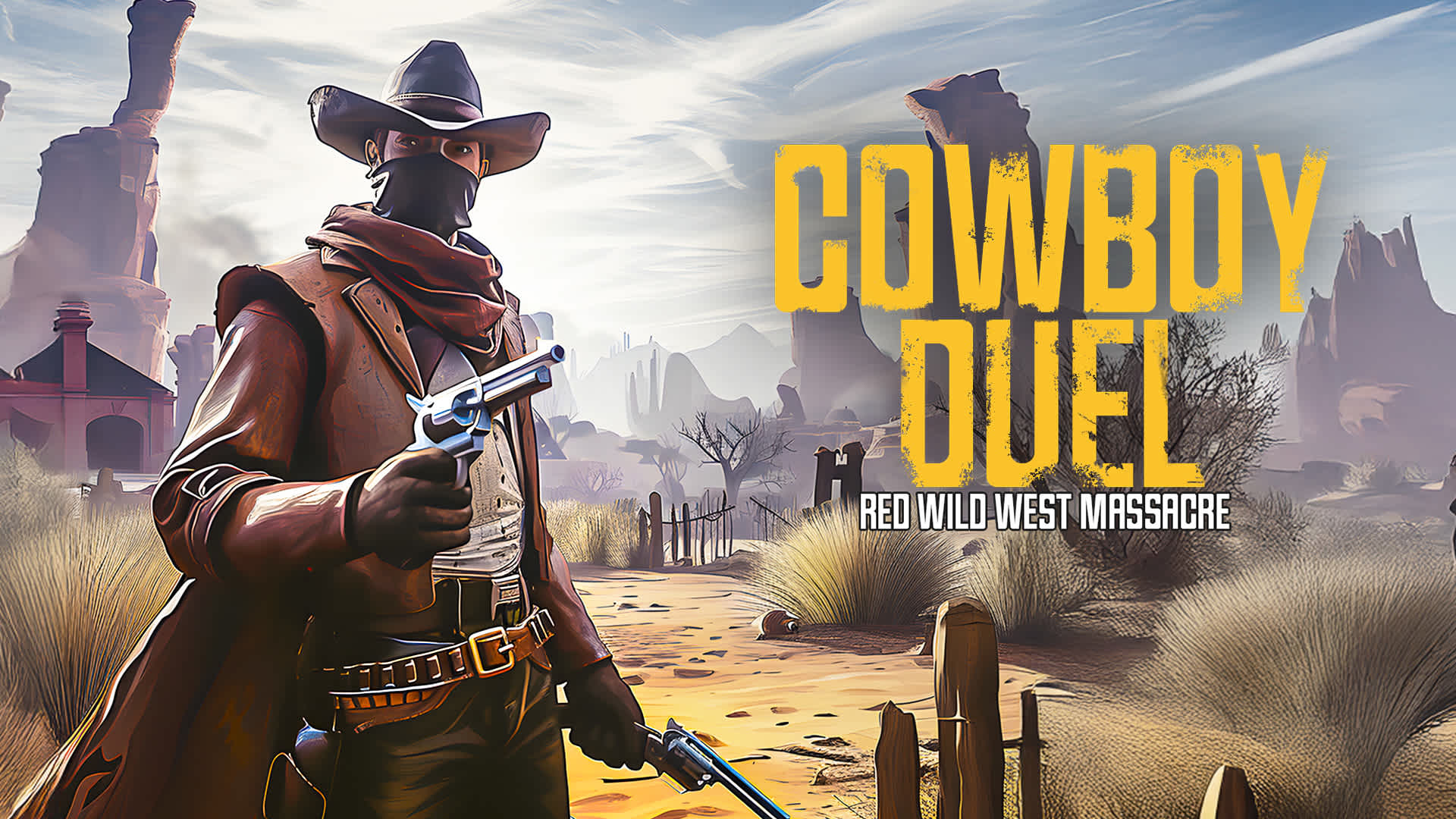 MOVING TARGET COWBOY　ムービング・ターゲット　カウボーイ Cowboy Duel: Red Wild West Massacre – Bounty Boost for Nintendo