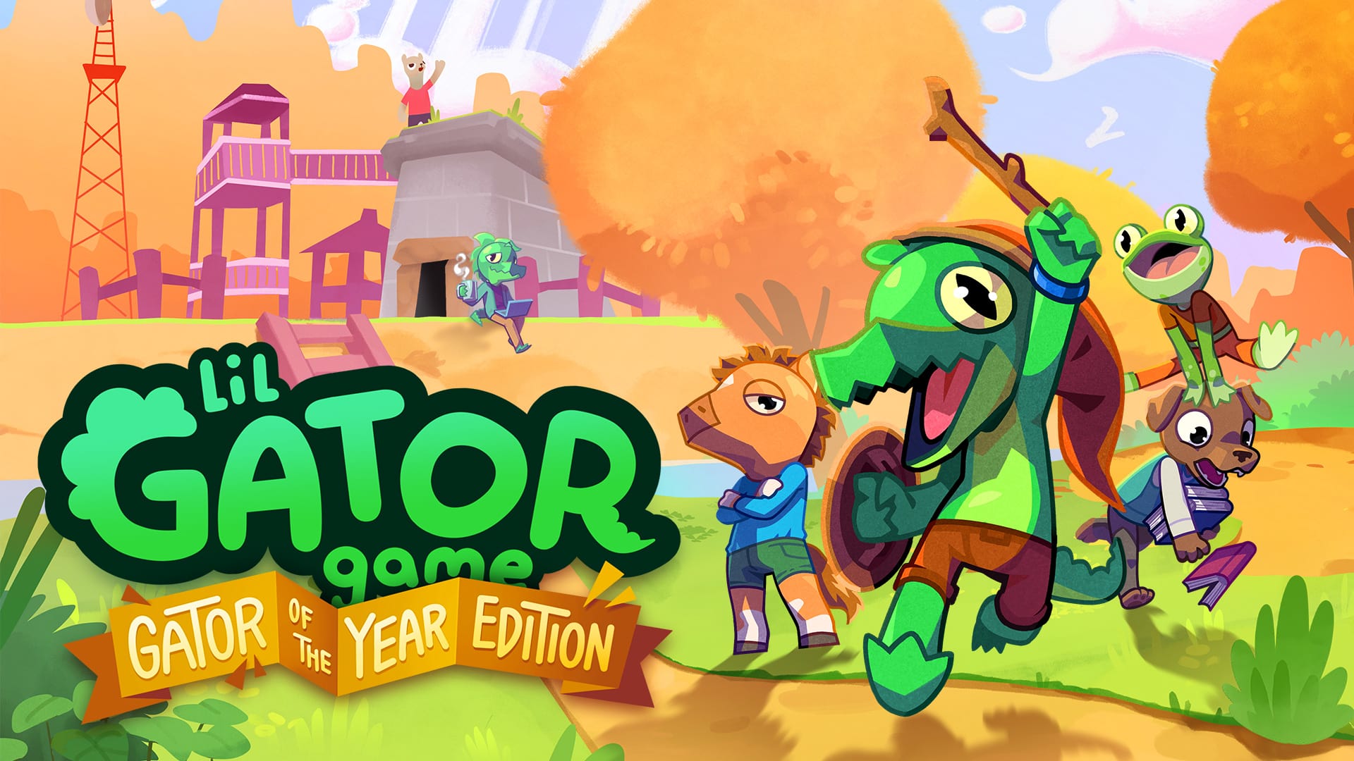 Lil Gator Game – Édition Limitée – Nintendo Switch – NEUF Sous Blister