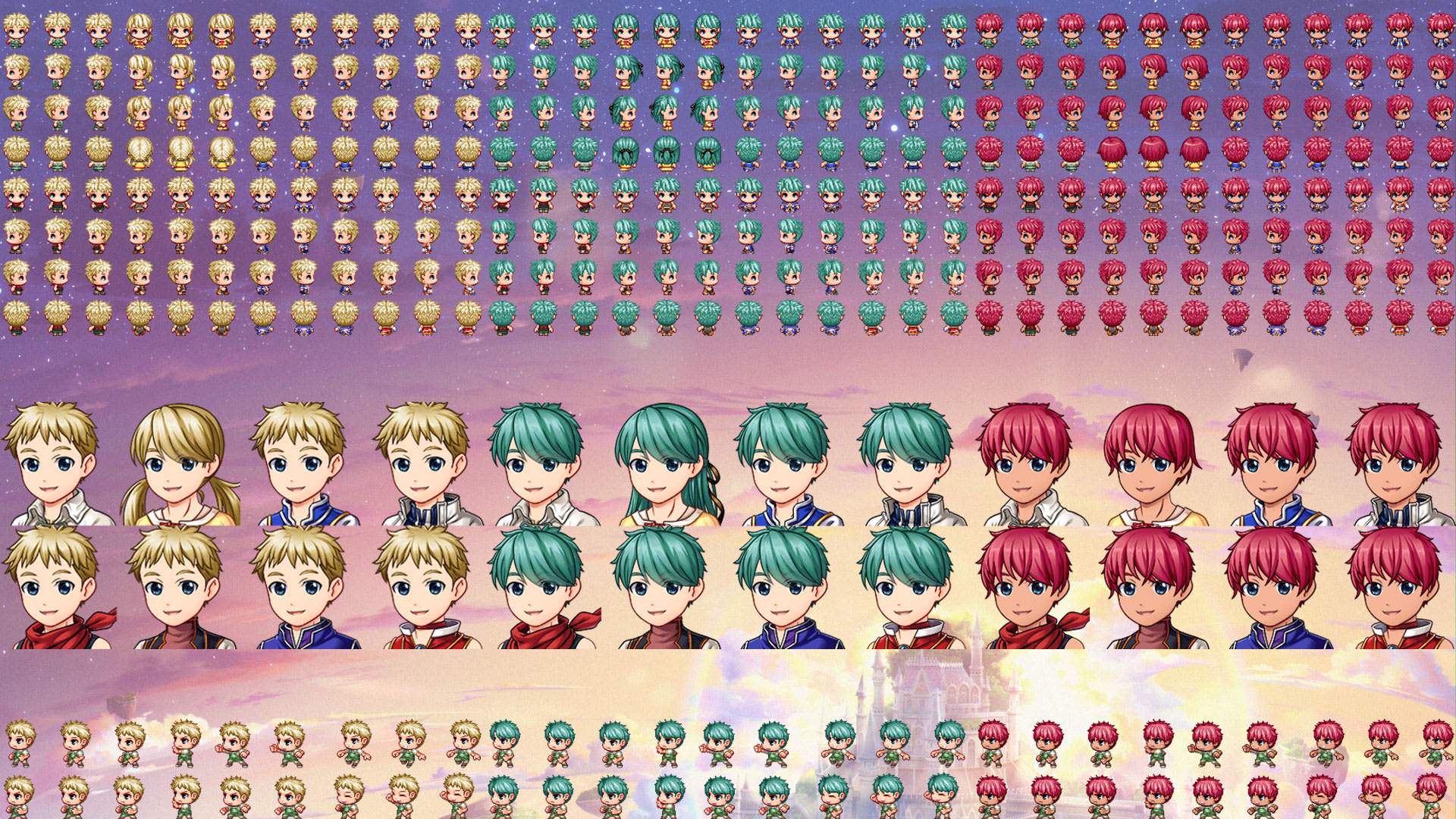 RPG MAKER WITH - Original Character Collection vol.3 Kid for Nintendo ...