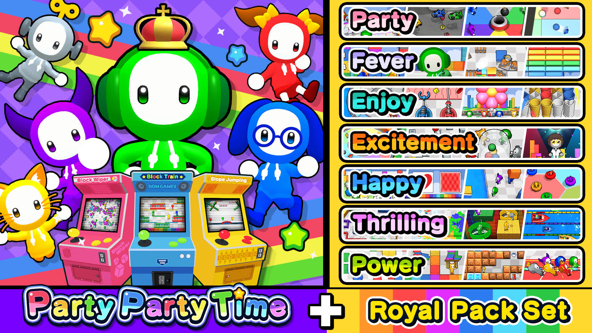 Party Party Time + Royal Pack Set for Nintendo Switch - Nintendo ...
