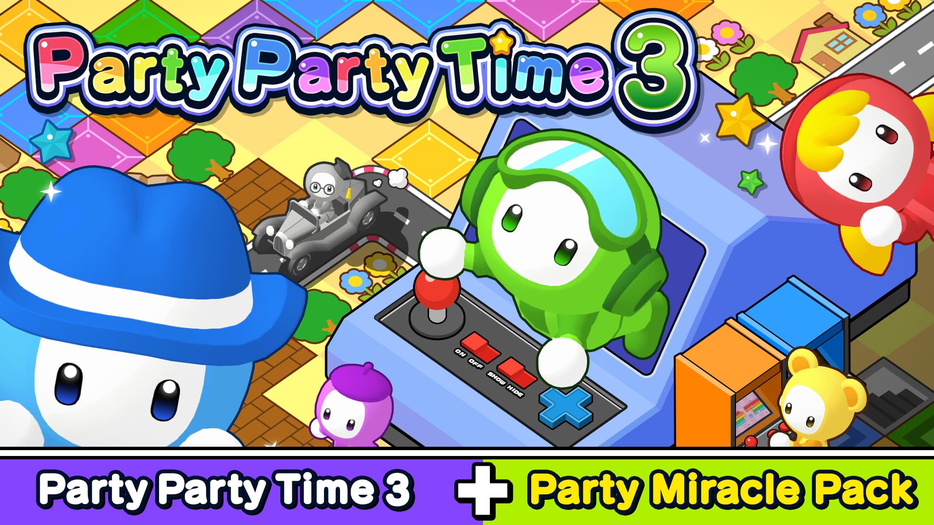 Party Party Time 3 + Party Miracle Pack for Nintendo Switch - Nintendo ...