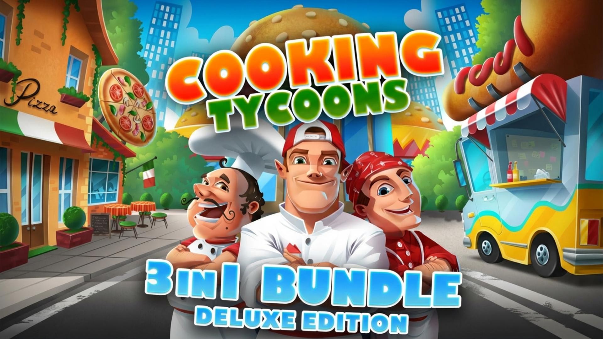 Cooking Tycoons - 3 in 1 Bundle Deluxe Edition for Nintendo Switch ...