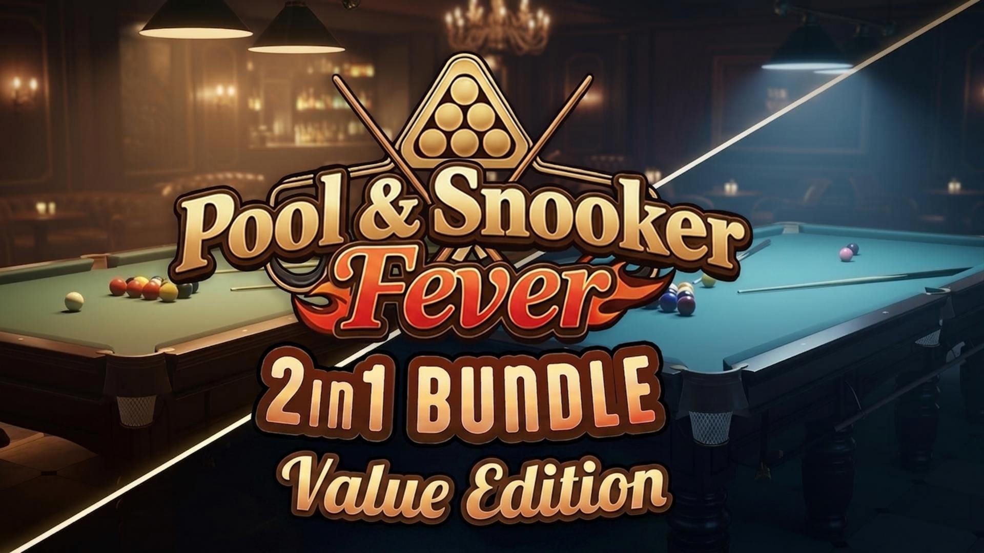 Pool & Snooker Fever: 2 in 1 Bundle Value Edition for Nintendo Switch ...