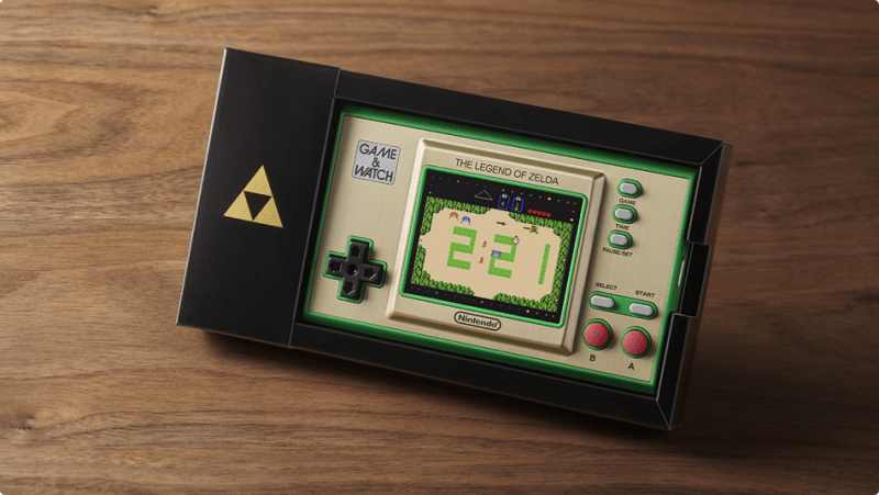 Nintendo's Zelda-themed Game & Watch is a love letter to Link's 8-bit  origins