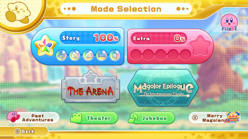 Page title Kirby s Dream Buffet for the Nintendo Switch system
