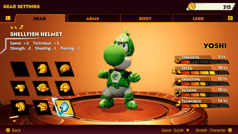 Mario strikers football switch store