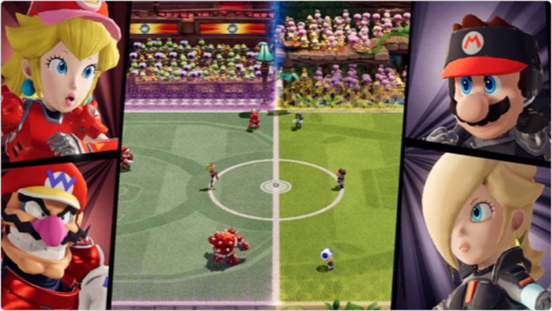 Jeu Switch Mario Strikers Battle League Football - NINTENDO - 72480019110 