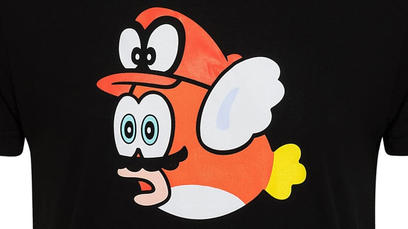 Mario Super - Cheep-Cheep T-Shirt Site Nintendo - Official