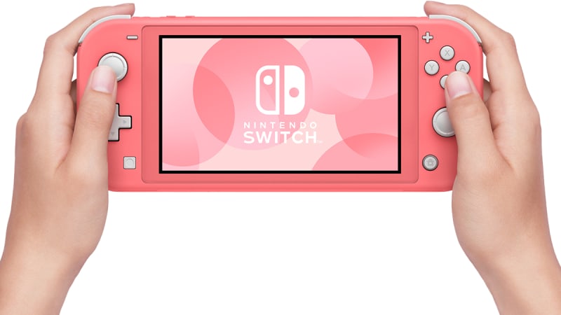 Nintendo Switch Lite Coral REFURBISHED Nintendo Official Site