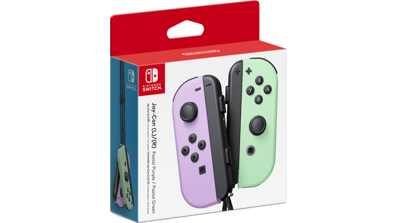 Joy Con™ L/R Pastel Purple / Pastel Green   Nintendo Official Site