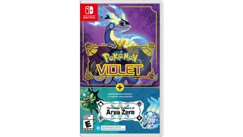 Jogo Pokémon Violet + Pack de Expansão The Hidden Treasure of Area Zero Nintendo  Switch