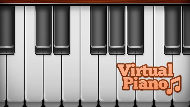 Virtual piano player top