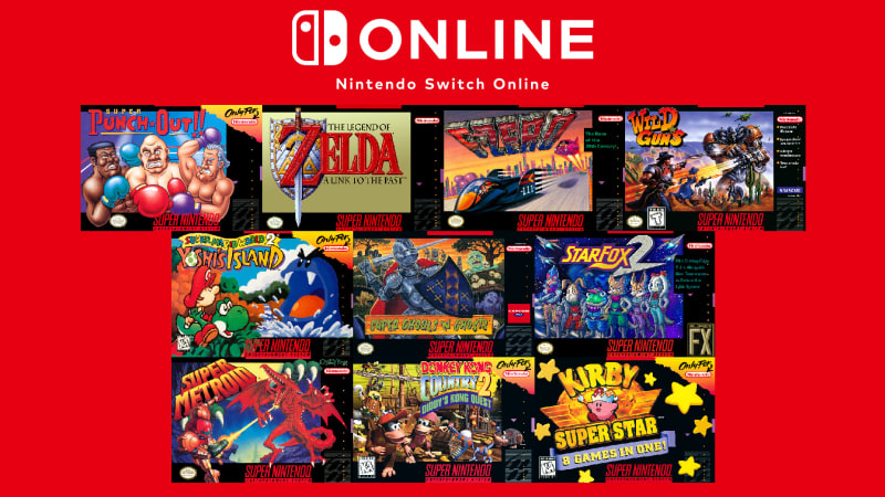 10 classic Super NES games for Nintendo Switch Online members to