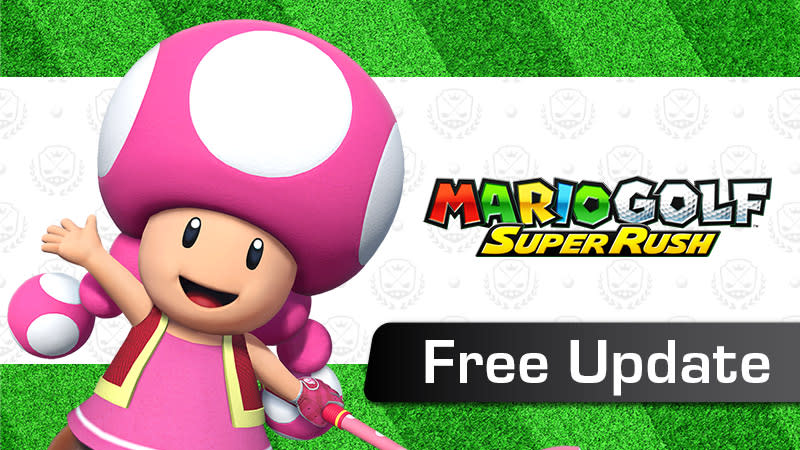 Free DLC brings Rush! Golf: Mario News to Super - Nintendo Site new content Official 