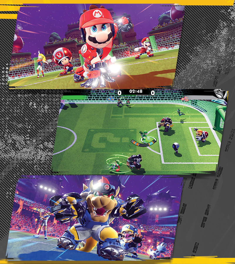 New Mario Strikers Battle League overview reveals it's a 4X4 game with 10  characters - My Nintendo News