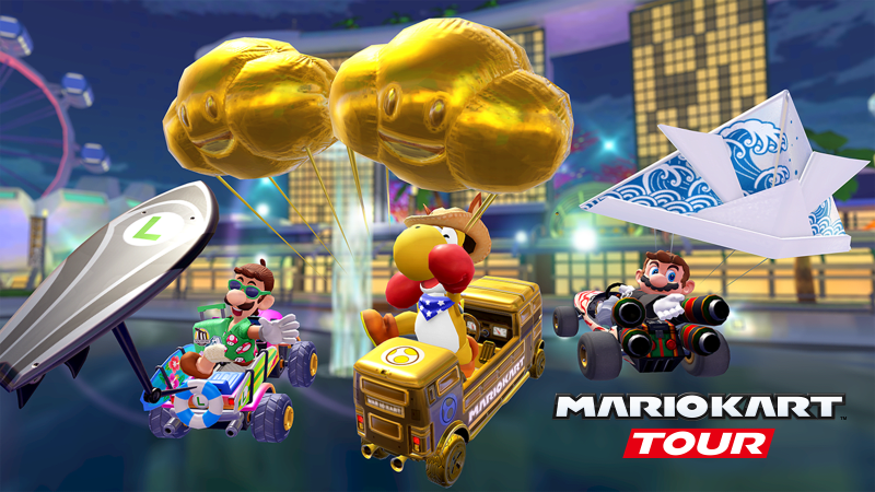 Mario Kart Tour on X: Here's a sneak peek of what's to come in # MarioKartTour! Toad and Yoshi went ahead to check out the new tour location  and sent a picture back.
