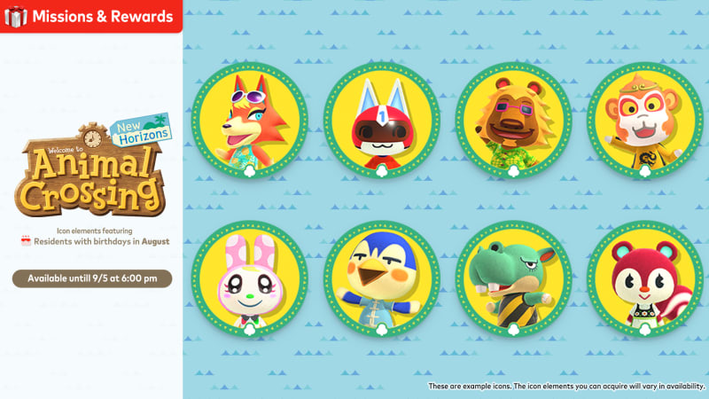 Missions and Rewards: What's new in August! - News - Nintendo Official Site