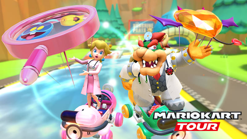 In my Nintendo rewards there is a Mario kart tour Halloween