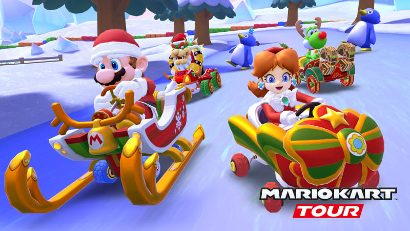Mario Kart Tour on X: The Winter Tour is wrapping up in #MarioKartTour.  Starting Dec. 15, 10:00 PM PT, expect starry skies and icy planets in the  Rosalina Tour!  / X