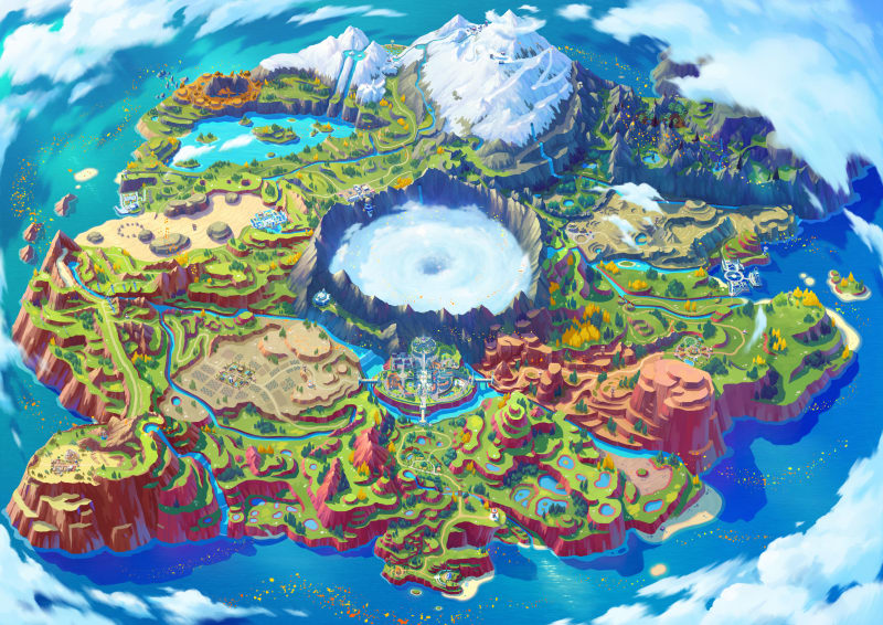 Pokemons lendarios - World Pokémon Adventure