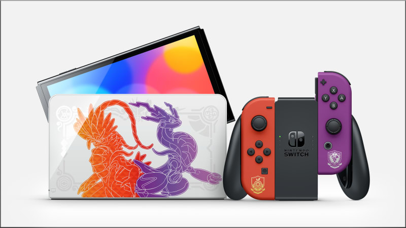 Nintendo announces Nintendo Switch – OLED model: Pokémon Scarlet & Violet  Edition, launching this November - News - Nintendo Official Site