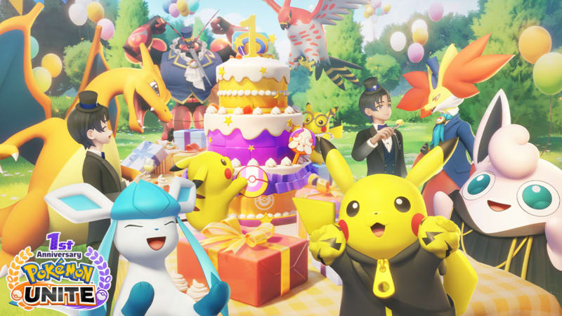 Pokémon UNITE  Joyeux anniversaire, Pokémon UNITE !