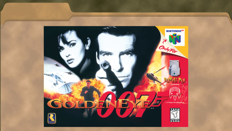 GoldenEye 007 Games Cartridge Card for N64 US Version 