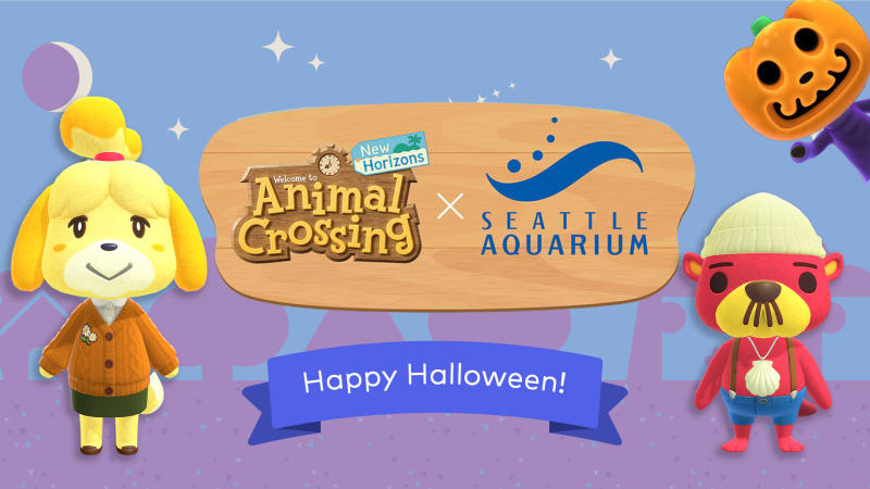 Seattle Aquarium collaborates with Nintendo on new Animal Crossing