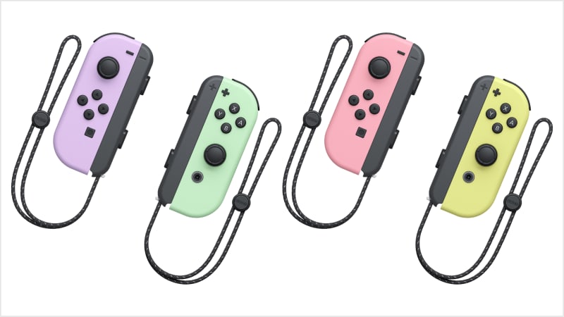 Kick off a stylish summer with new pastel Joy-Con controllers