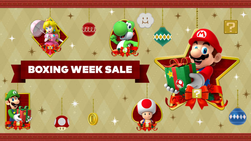 Nintendo boxing day deals sale