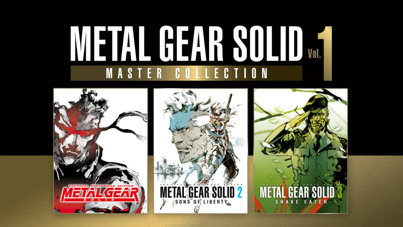 METAL GEAR SOLID: MASTER COLLECTION Vol. 1 is now available on the Nintendo  Switch system