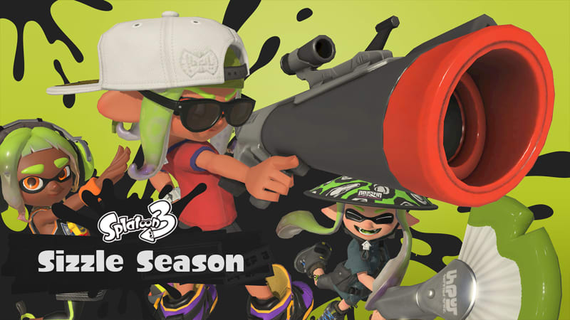 Splatoon three new arrivals
