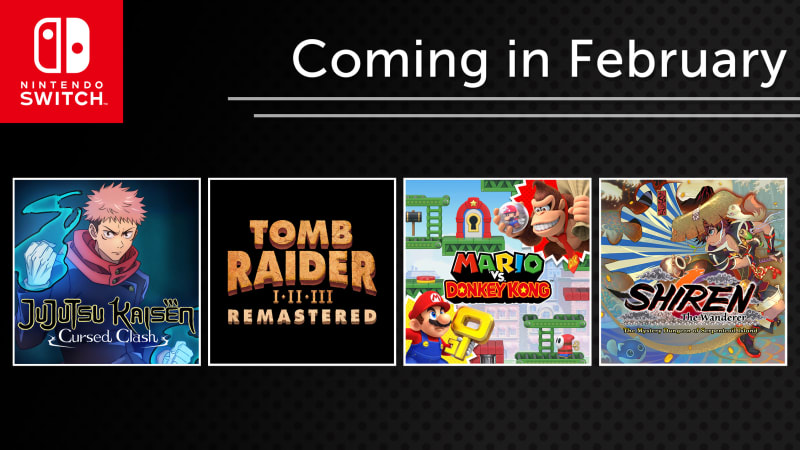 Games coming to Nintendo Switch in Feb. 24 Nintendo Official Site