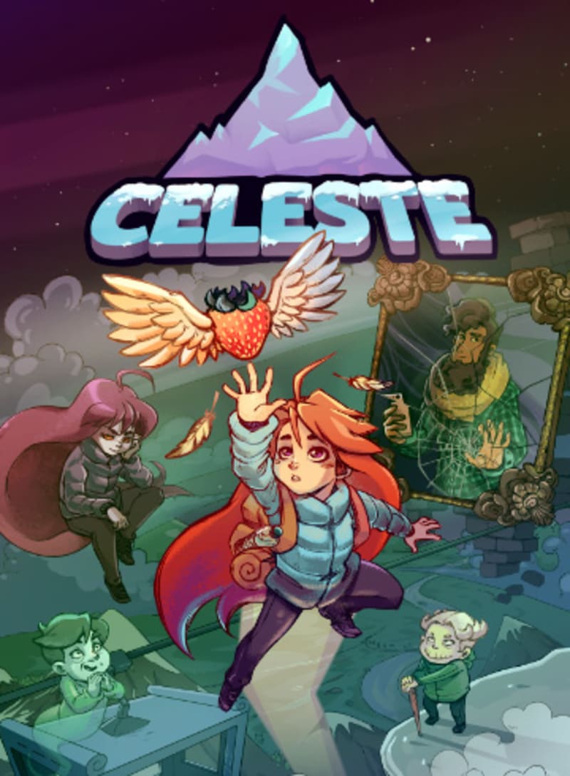 Looking for a high-res version of this Celeste cover for the switch and/or  ps4! Preferably without the logos n stuff, just the art and the lettering  Celeste. : r/celestegame