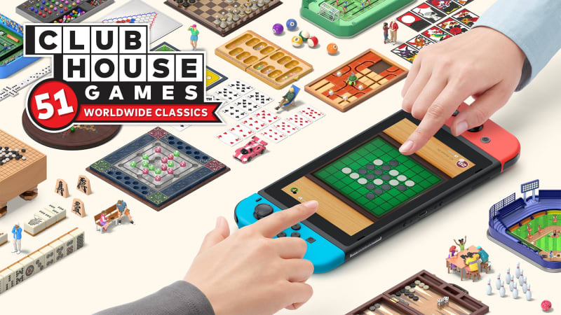 Clubhouse Games: 51 Worldwide Classics (Switch) terá um modo de