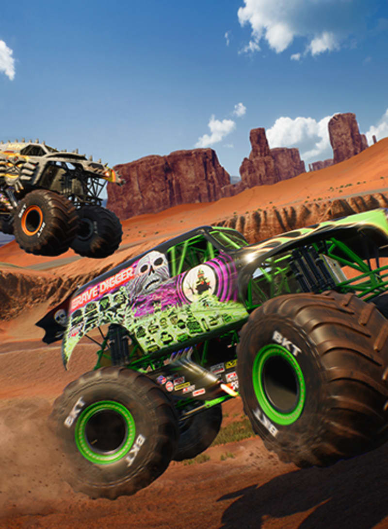 Monster Jam - Monster Trucks game for Kids fun car racing games