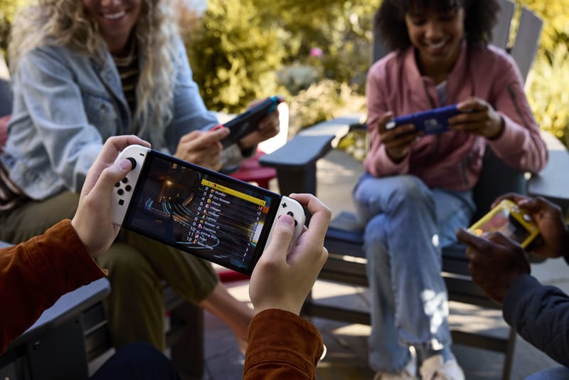 Nintendo Switch OLED Model: Pokémon Scarlet & Violet Edition, Bundle with  Cefesfy 64GB Micro SD Card 